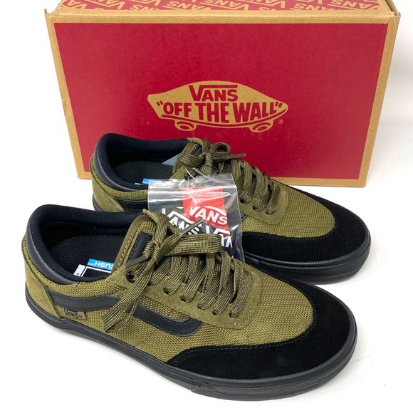 VANS Glibert Crocket Tactical Beech Green Black Women’s Size Sneaker VN0A38COUZK - Picture 7 of 10